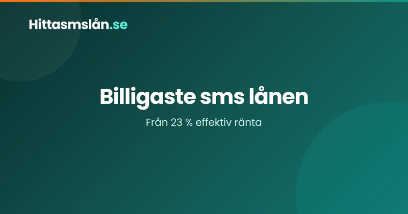 Billiga sms lån